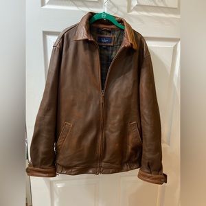 Turnbury -100% Genuine Lamb skin bomber jacket